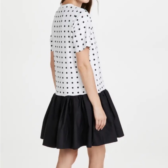 Tanya Taylor - Katlyn Dress - Mid-weight jersey Polka-dot print - Picture 5 of 12